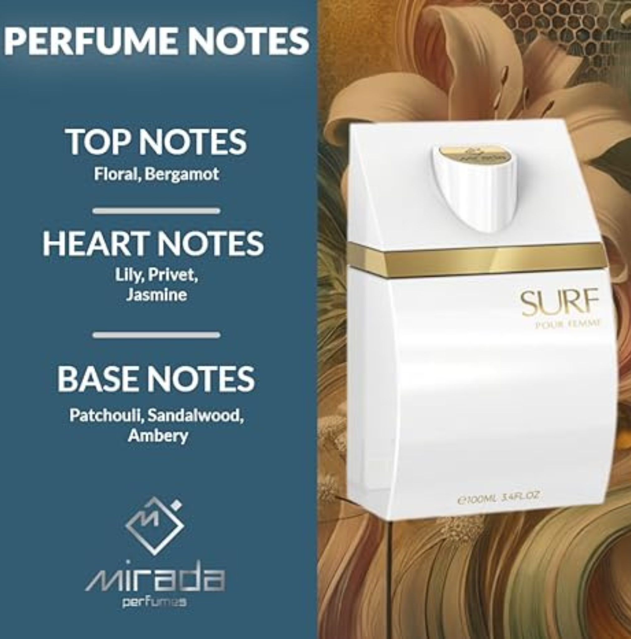 MIRADA - SURF WOMAN 100ML& 3.4FL. OZ