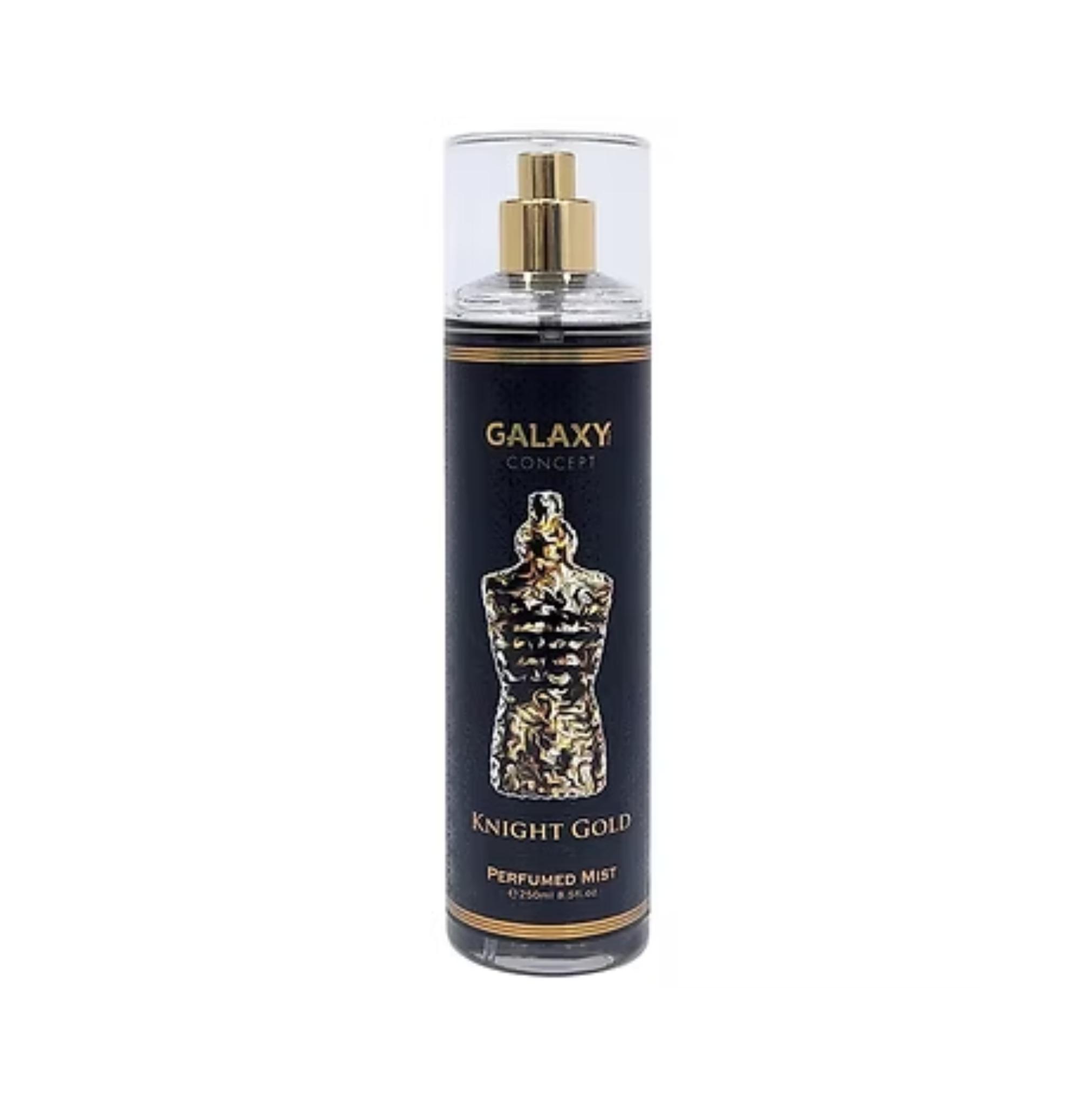 GALAXY THE KNIGHT GOLD BODY SPLASH 250 ML & 8.5 OZ
