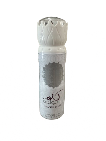 LADIES TALK PERFUME BODY  SPRAY 200 ML & 6.67 FL.OZ